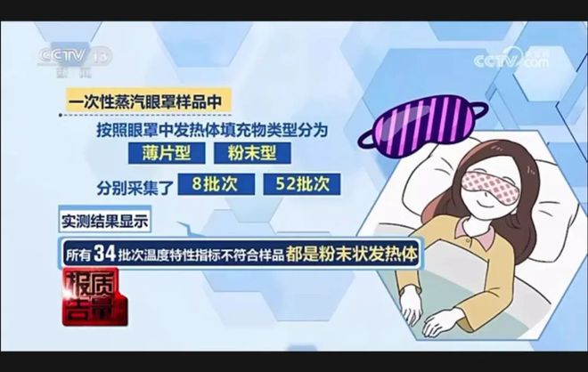 如何判断购买的是否合规？｜上海市消保委日用化妆品专业办j9九游会网址是什么蒸汽眼罩良莠不齐可能存在安全隐患(图7)